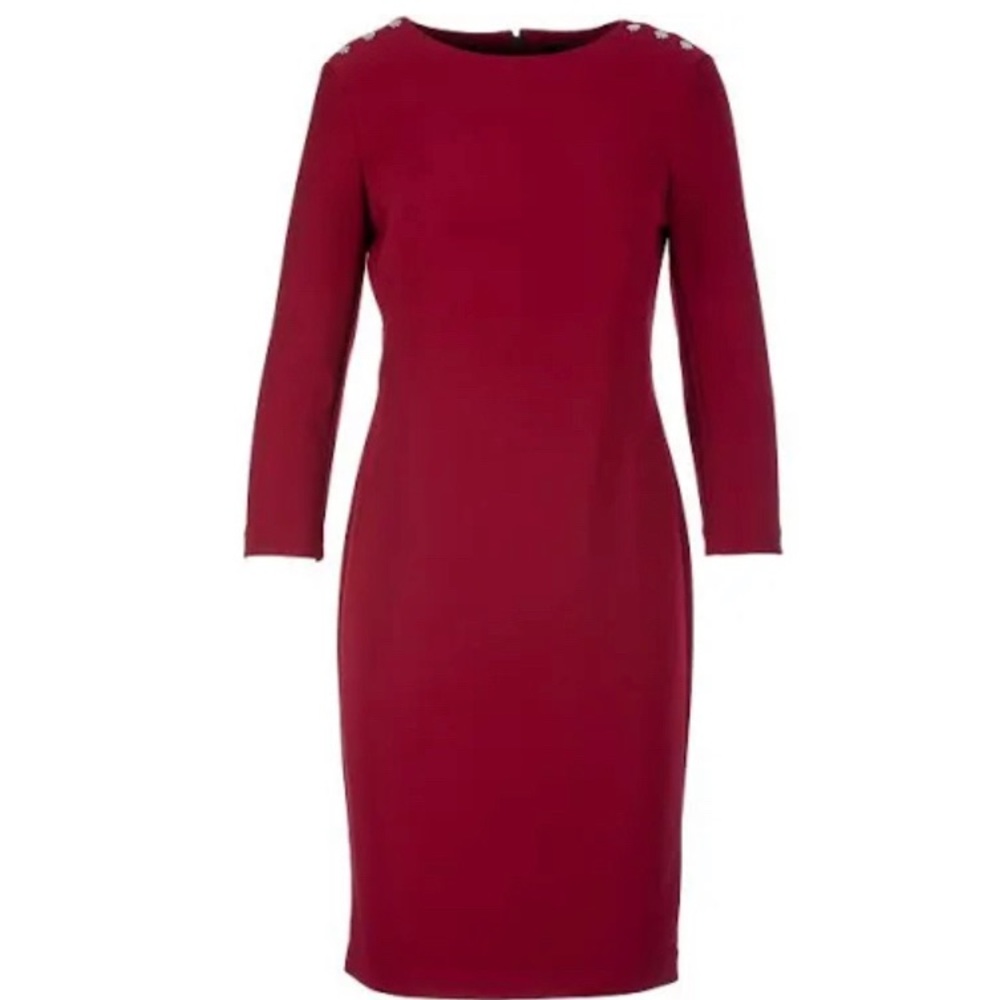 NWOT Lauren Ralph Lauren Red Dress
